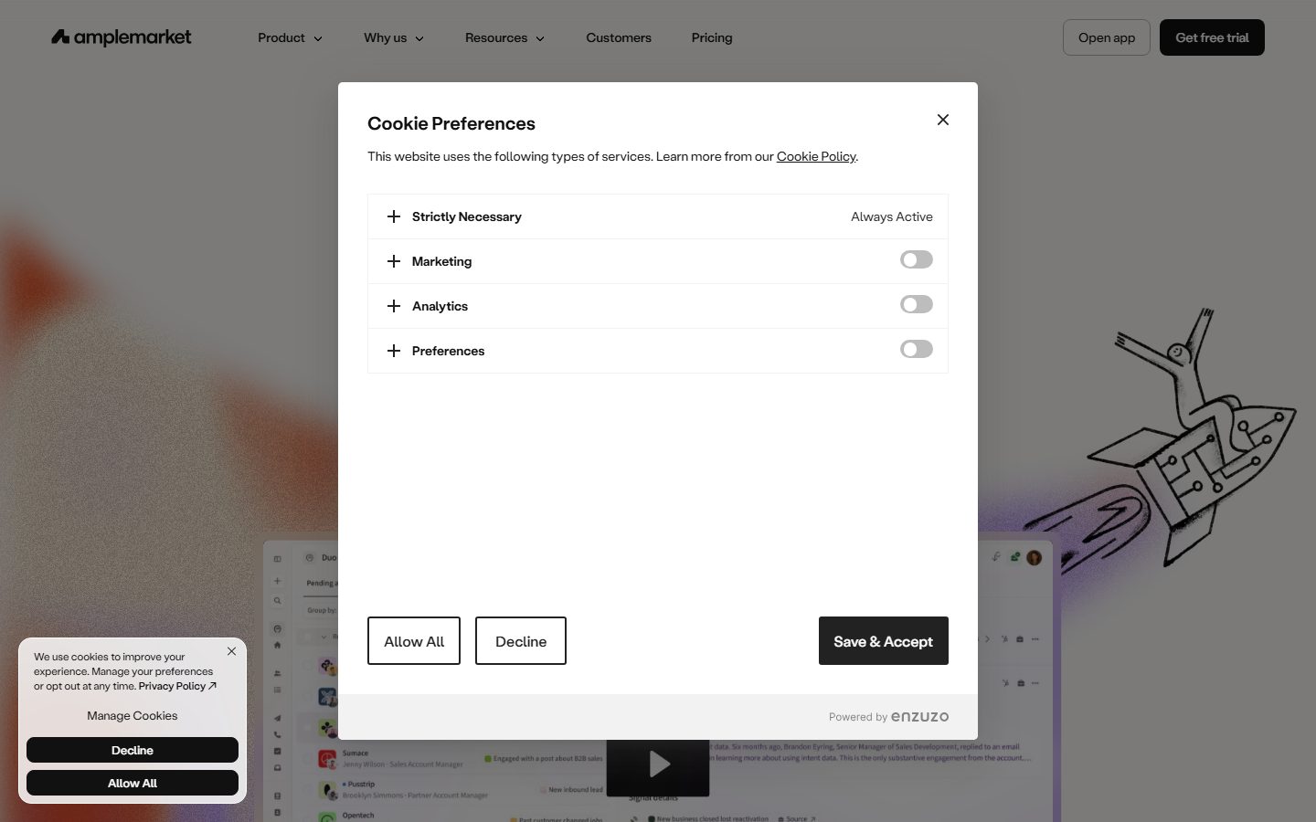Preview of Amplemarket