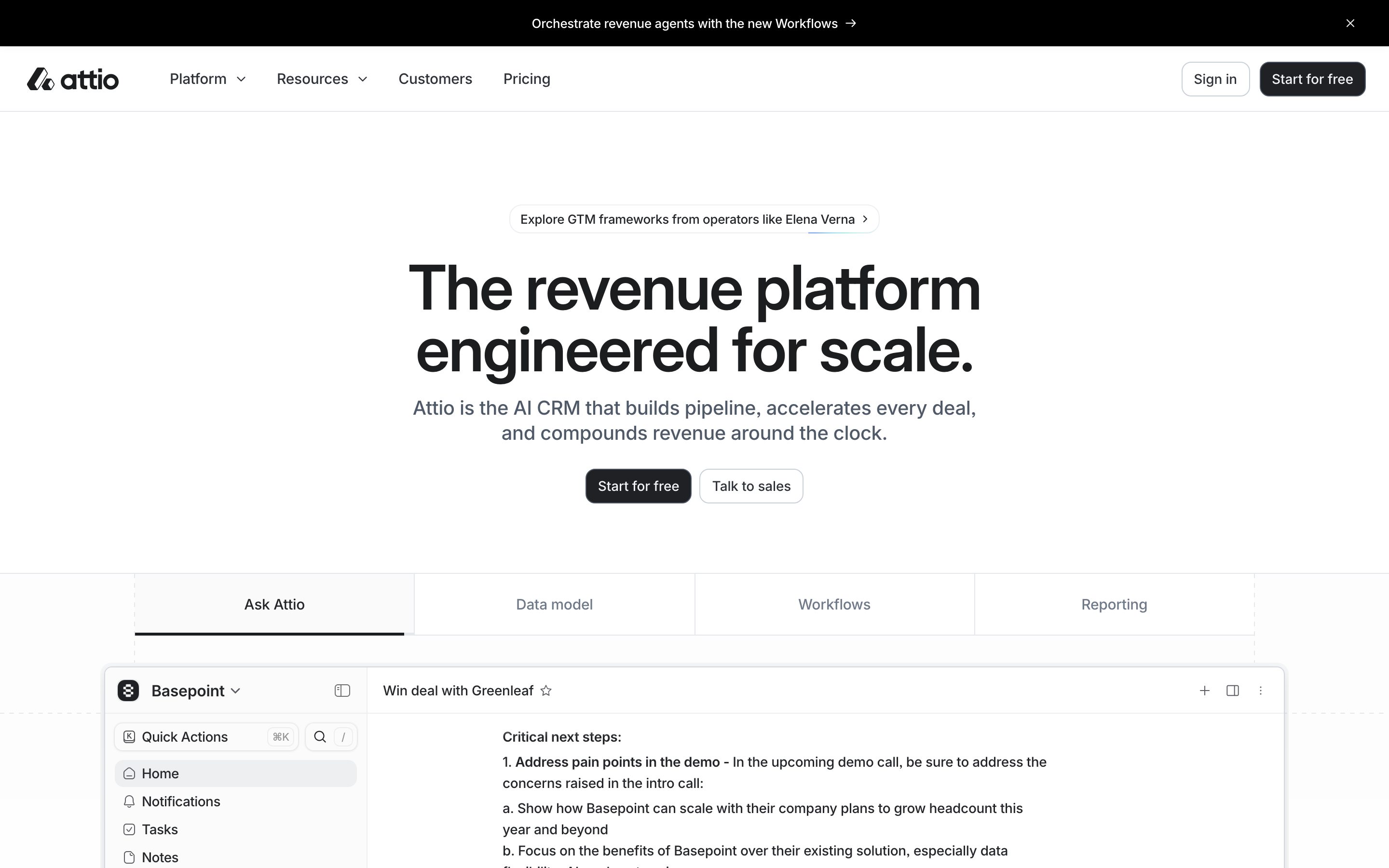 Preview of Attio
