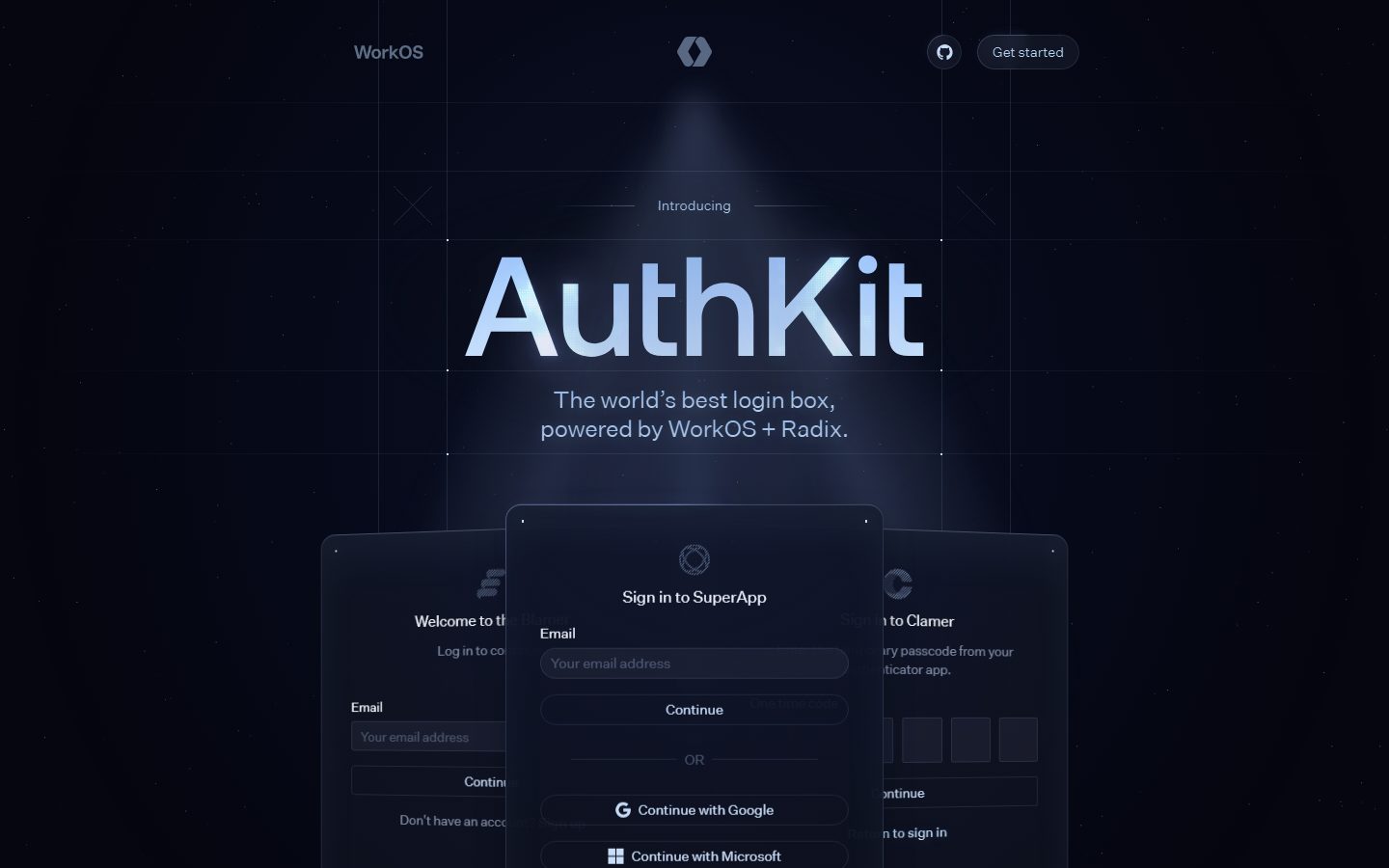 Preview of AuthKit