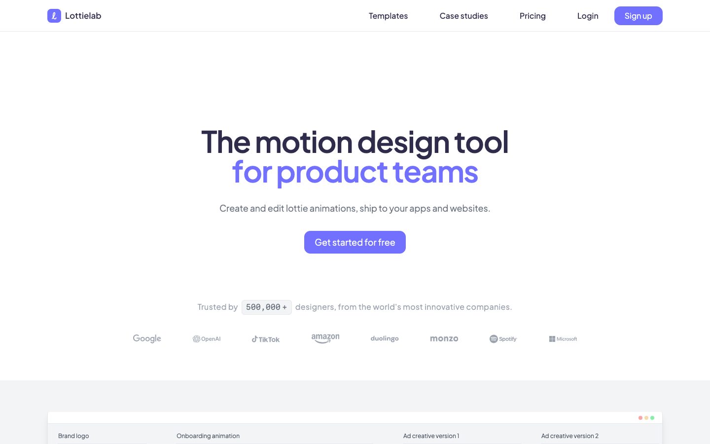 Preview of Lottielab