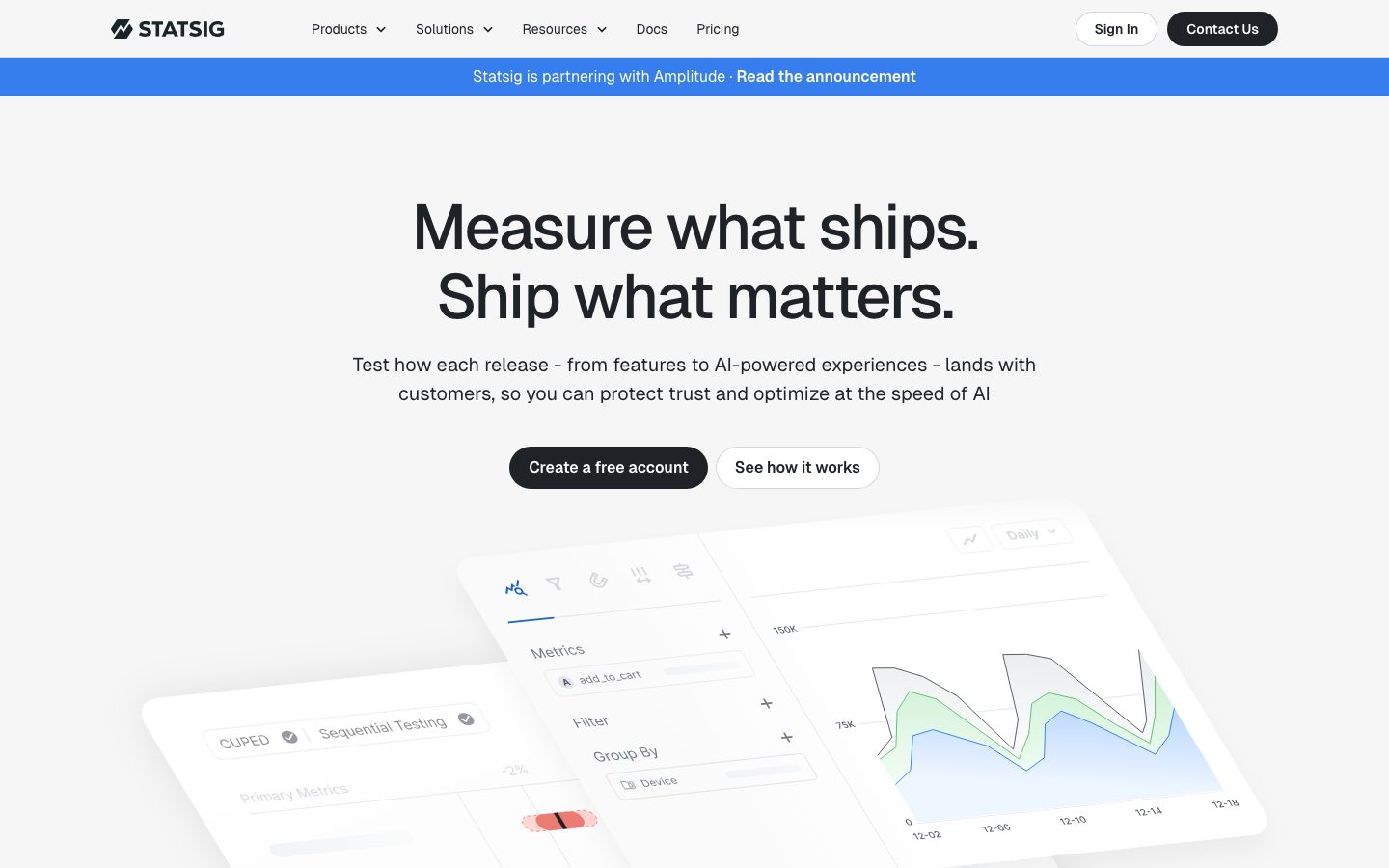 Preview of Statsig