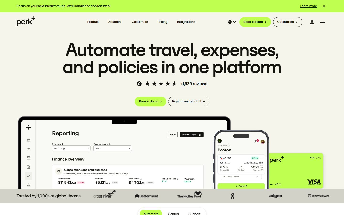 Preview of TravelPerk