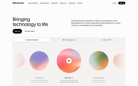 ElevenLabs design