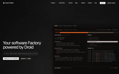 Factory.ai design