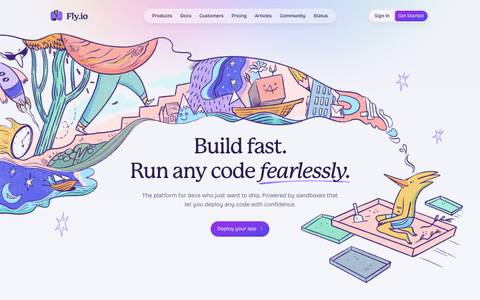 Fly.io design