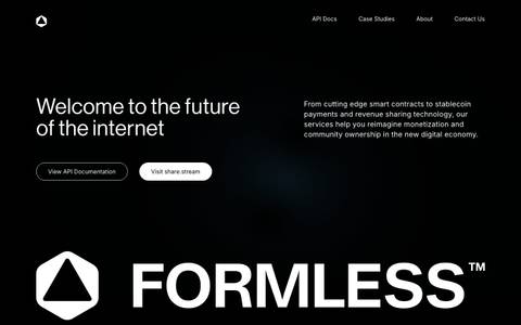 Formless design