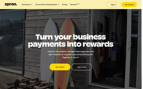 GetApron design