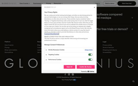 GlossGenius design