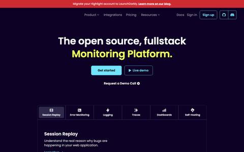 Highlight.io design