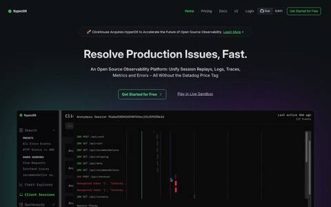 HyperDX design