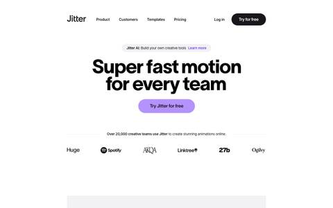 Jitter design