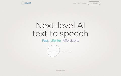 LMNT design