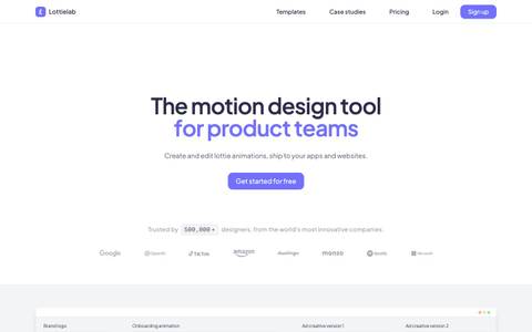Lottielab design
