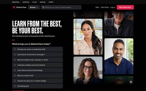 MasterClass design