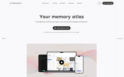 Memotron design
