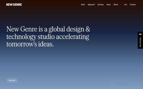 NewGenre design