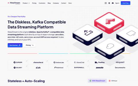 WarpStream design